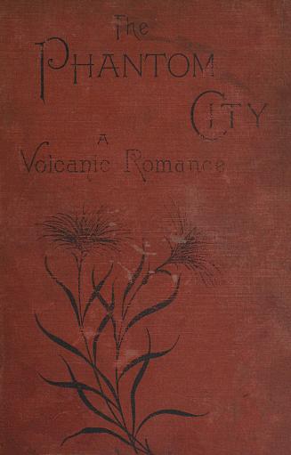 Red book cover with title in black. Beneath title are two wispy black flowers with long stems a ...