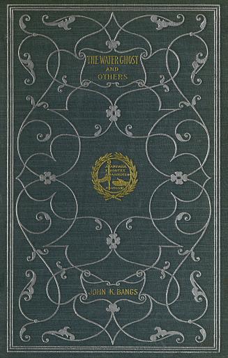 Dark green cloth cover decorated by silver curlicues and flowers. Author and title in gold. Pub ...