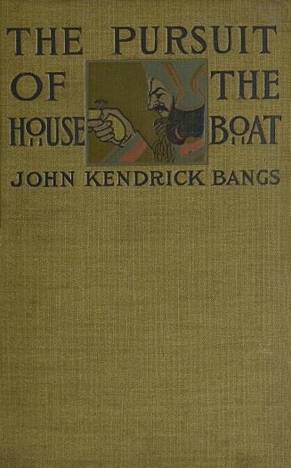 Brown cloth cover with title and author in black. Small illustration of a man in a tricorn hat  ...