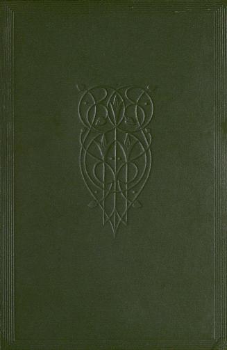 Book cover: dark green