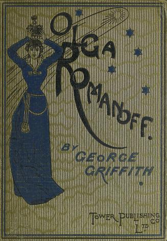 Book cover: Illustration of a woman raising a crown over her head as a comet streaks by behind  ...