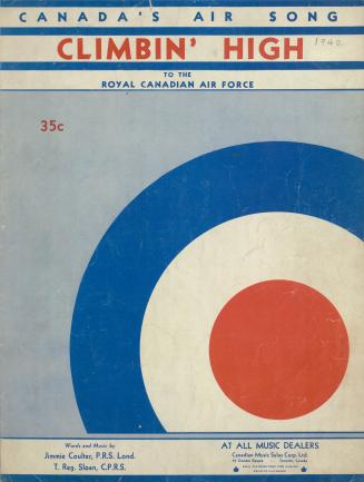 Cover features: title and composition information; background drawing of Allies' air symbol, a  ...