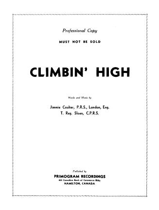 Climbin' high