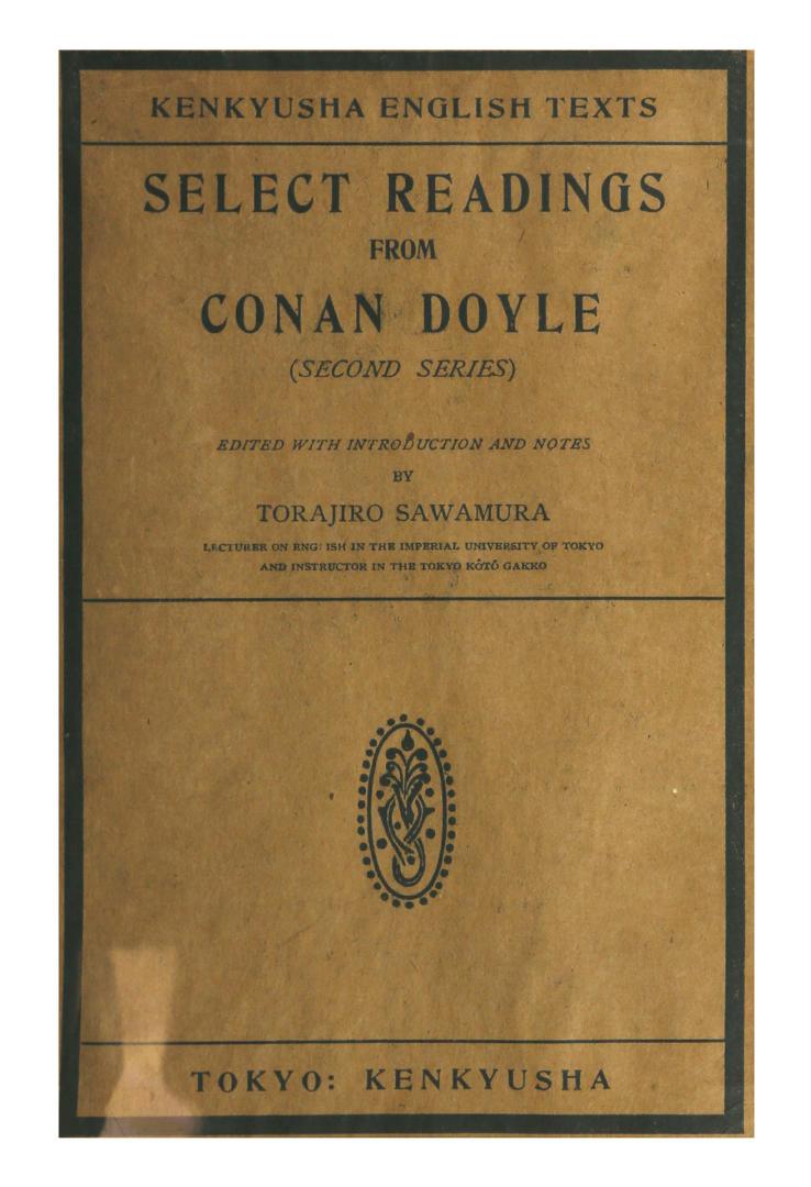 Select readings from Conan Doyle (second series)