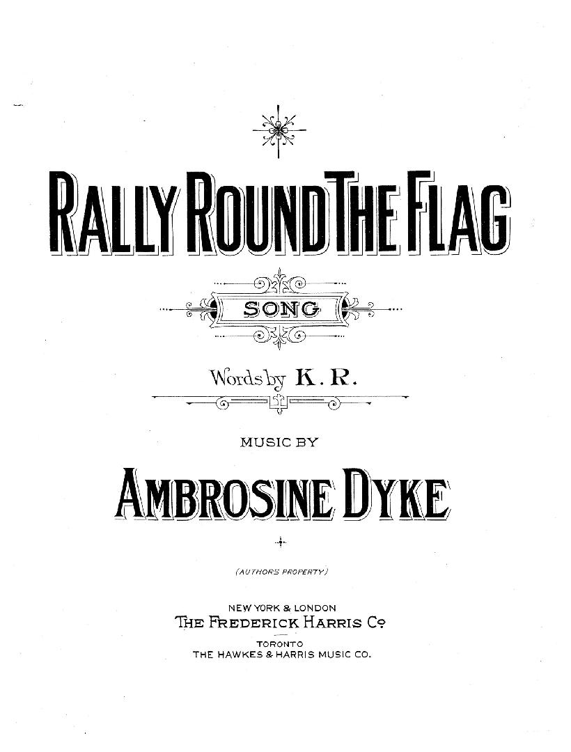 Cover features: title and composition information with embellishments (black ink on uncoloured  ...