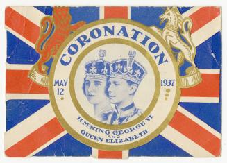 Coronation May 12 1937 H.M. King George VI and Queen Elizabeth