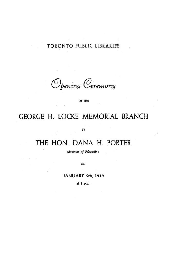 White paper with black printing of opening ceremony.