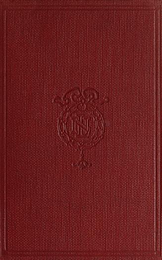 Book cover: Red cloth stamped with the publisher's insignia.