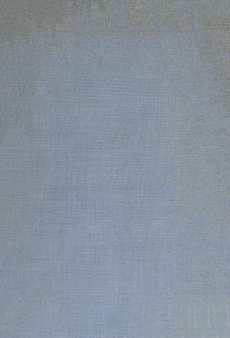 Book cover: Plain light blue cloth.