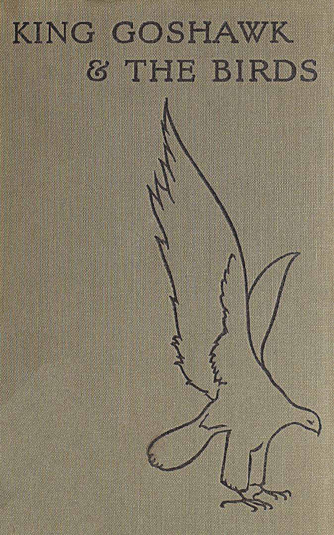 Book cover: Tan cloth with brown stamped title. Outline of a songbird.