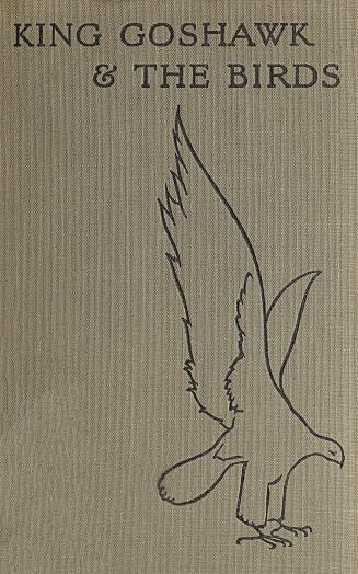 Book cover: Tan cloth with brown stamped title. Outline of a songbird.