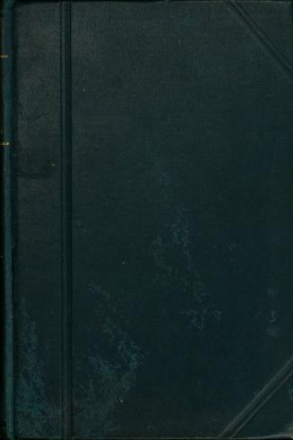 Book cover: Plain, dark blue.