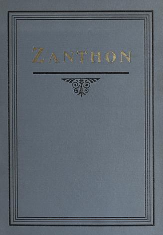 Book cover: Blue cloth with title.