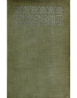 Greyish hardcover book with silver inscriptions.