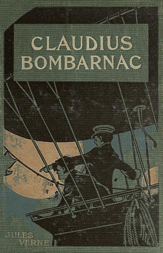 Green book cover with title in white letters. Illustration in black of two men in the basket of ...