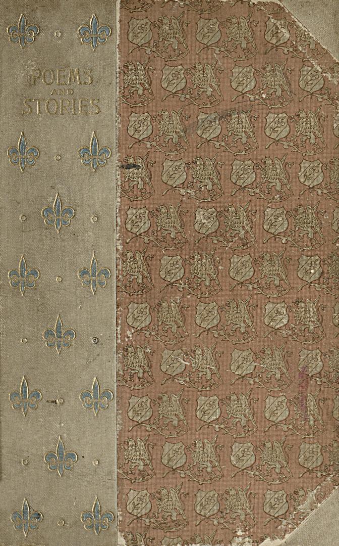Book cover: Gold with shields and fleur-de-lis design.