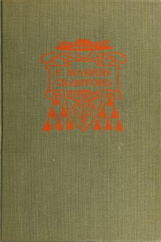 Book cover: Grey cloth with author name in orange text. Orange shield and banner motif.