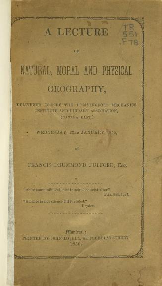In original grey paper cover, with the title, author's name and 2 quotes.
