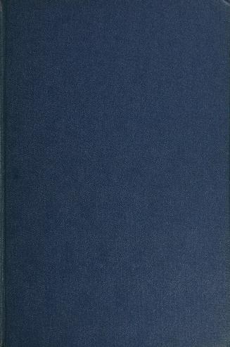 Bound in a blue leather-like hard cover, with the title imprinted on the spine.