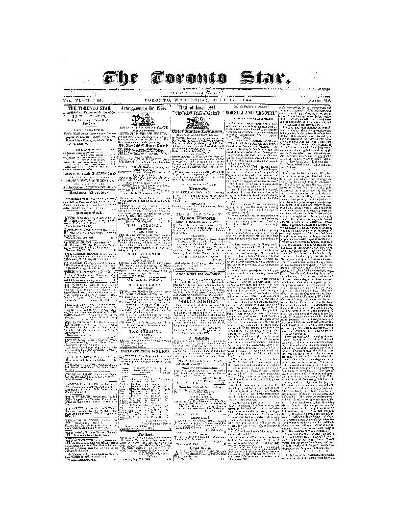 Toronto star, transcript and general advertiser