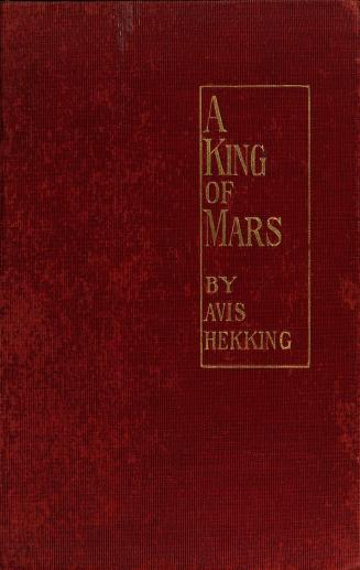 Book cover: Red cloth with title and author in gold.