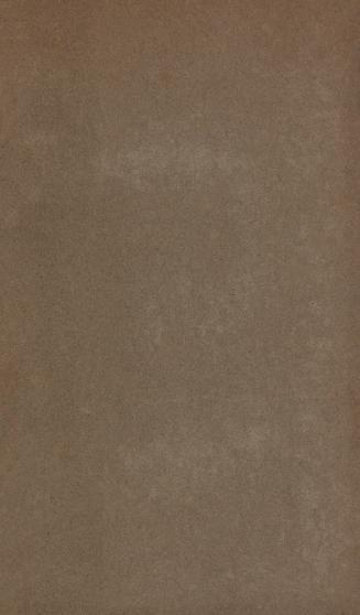 book cover: brown, paper. 