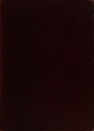 Burgundy cover, unadorned.