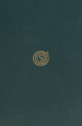 Book cover: Dark green cloth cover with decorative gilt.