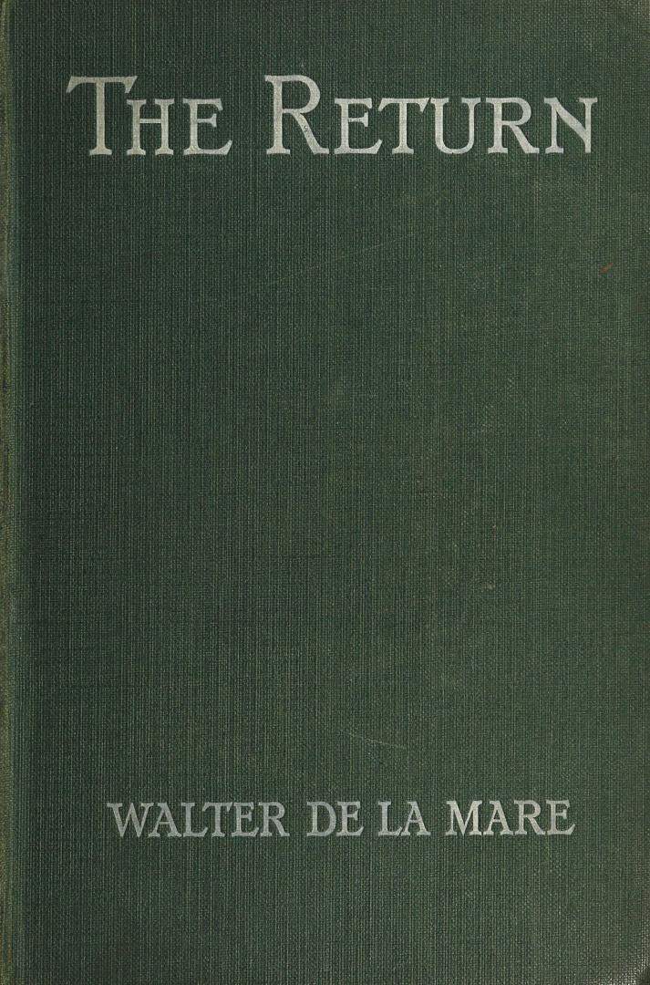 Book cover: Green cloth with pale grey text.