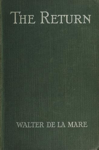 Book cover: Green cloth with pale grey text.