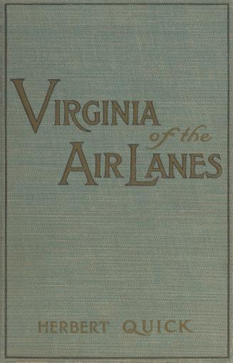 Book cover: Light green cloth with gold text.
