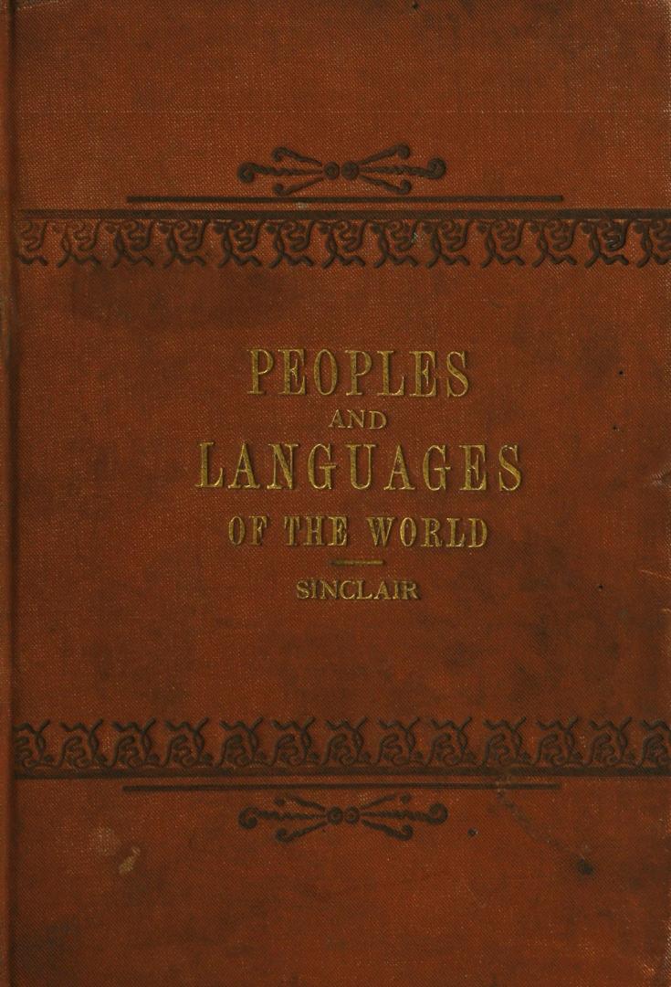 In original brick-red cloth cover, with embellished decorations and with gold lettering for the ...