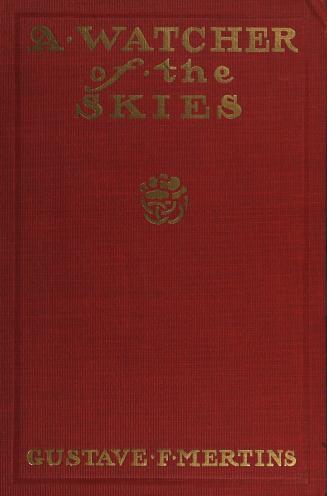 Book cover: Red cloth with title and author in gold text. Small gold floral motif.