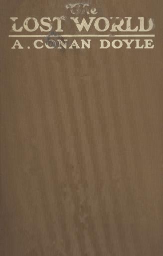 Book cover: brown cloth with title and "A. Conan Doyle" in white.