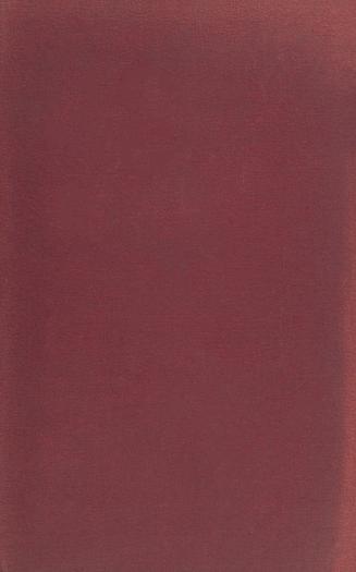 Book cover: Plain red cloth.