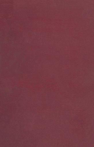Book cover: Plain red cloth.